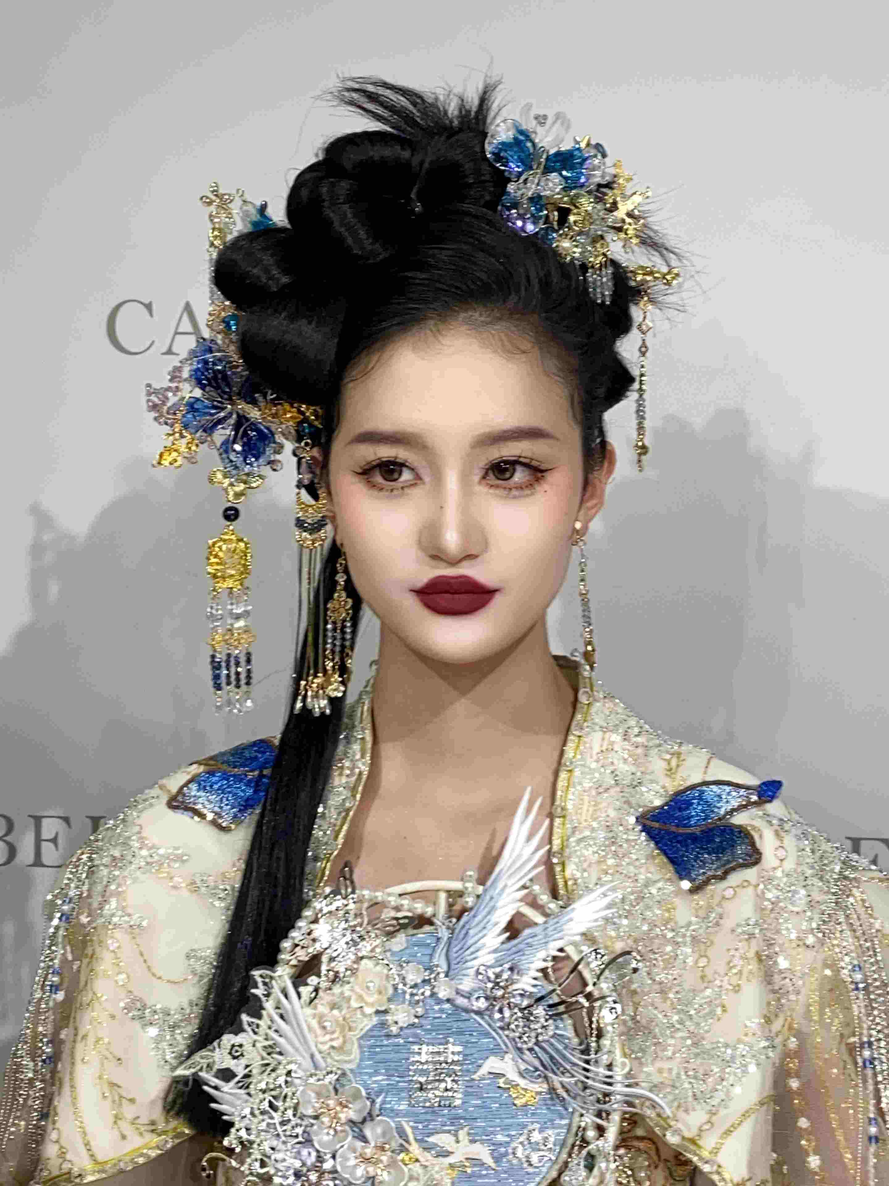 南阳化妆彩妆纹绣培训-彩贝美学苑    学生作品